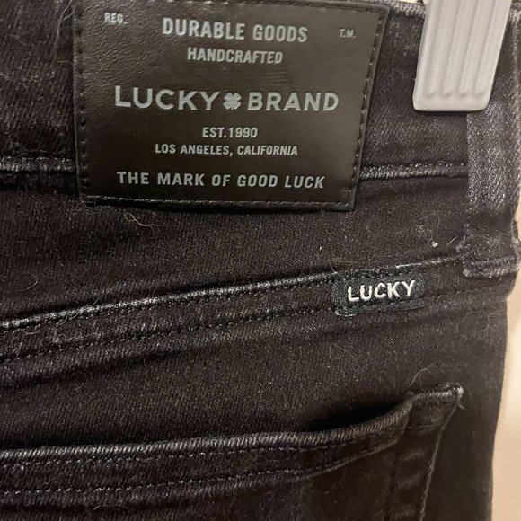 LUCKY BRAND | Women's Ava Skinny Jeans Black Size 4/27 - Picture 5 of 5